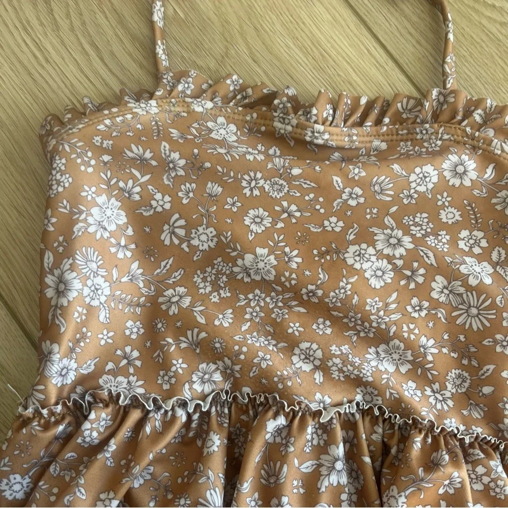 Hubble + Duke Girls Ditzy Floral One Piece Swimsuit